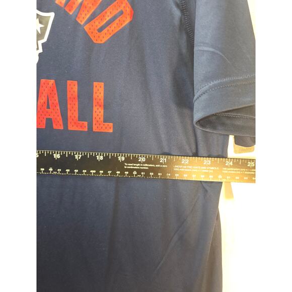 Dri Fit NFL New England Patriots Mens Size XL Navy Blue Graphic T-Shirt 6691 - Picture 4 of 7